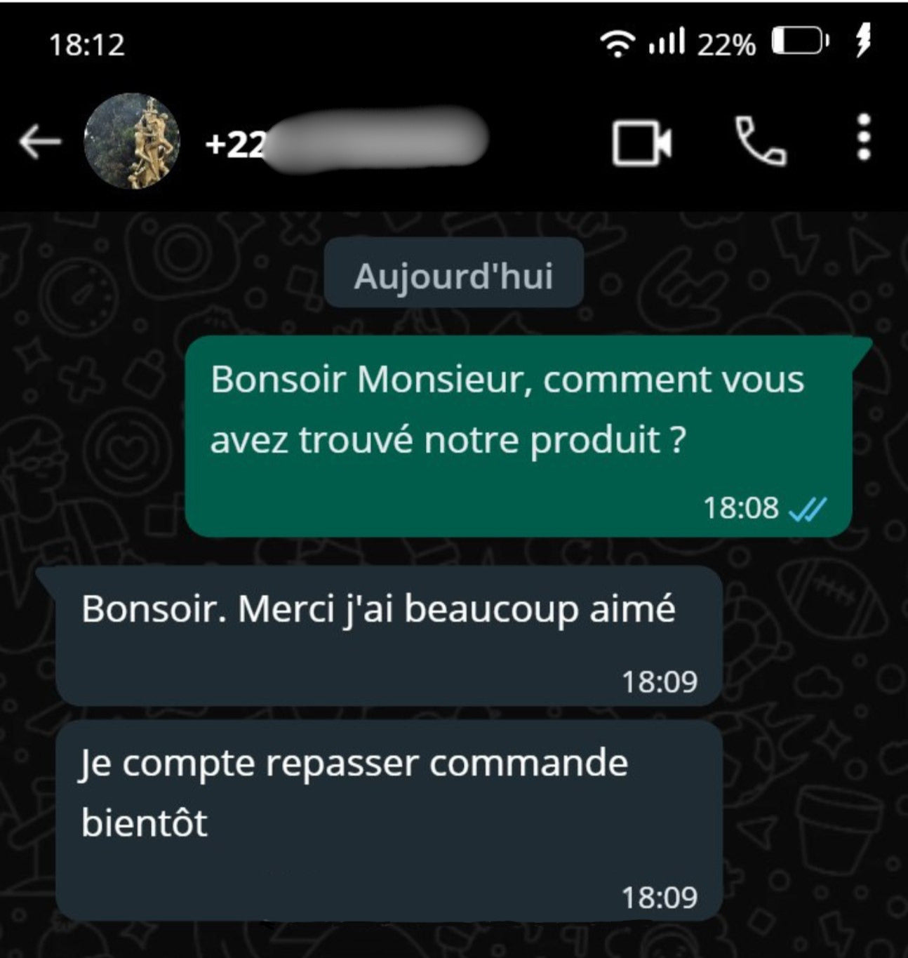 Avis de AHMED